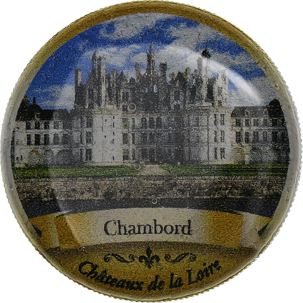 Frankreich, betaalpenning, Châteaux de la Loire, Chambord, Nickel, SS