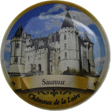 France, Token, Châteaux de la Loire, Saumur, Nickel, EF(40-45)