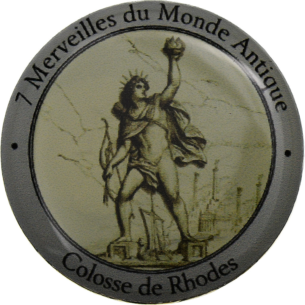 France, Jeton, 7 Merveilles du Monde, Colosse de Rhodes, Cupro-nickel, TTB