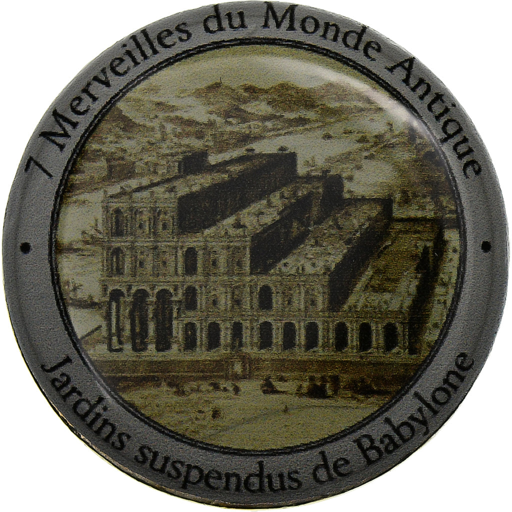 Frankreich, betaalpenning, 7 Merveilles du Monde, Jardins suspendus de Babylone