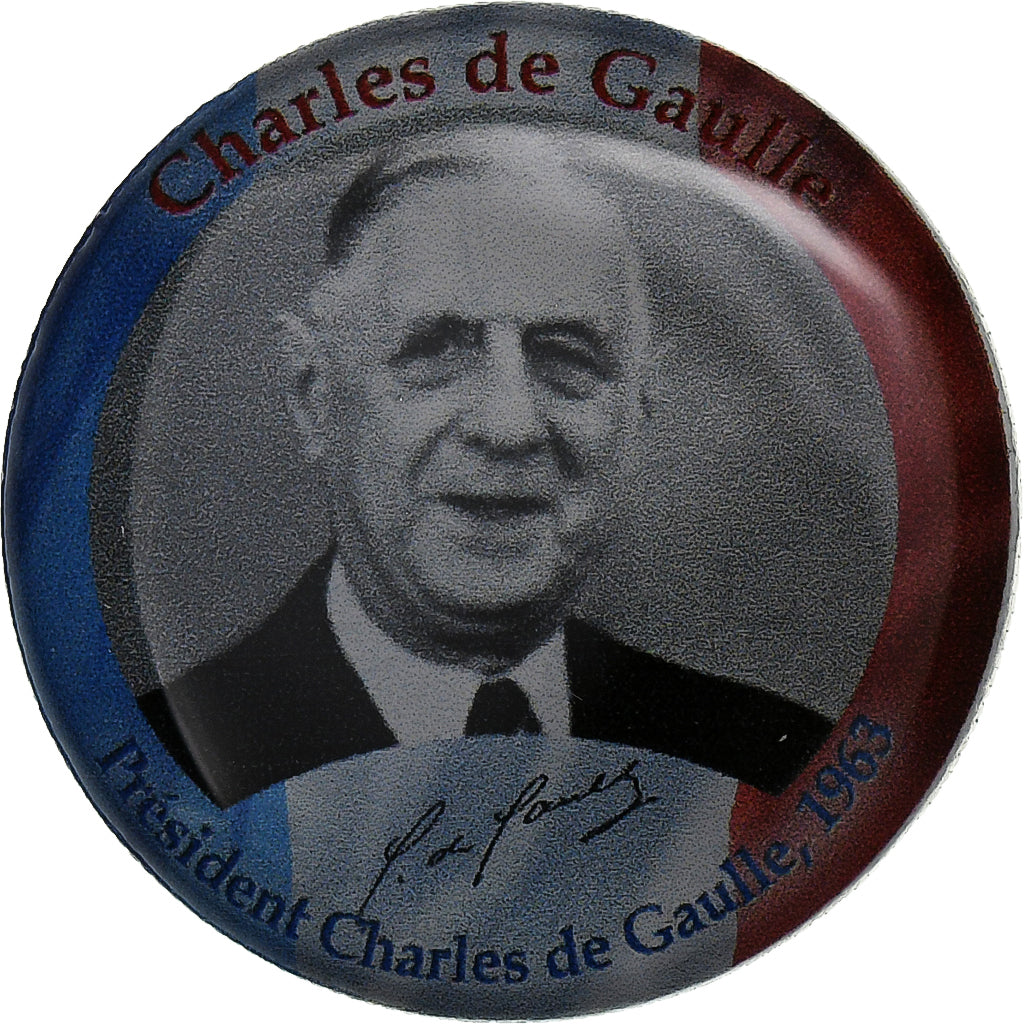Frankreich, betaalpenning, Charles de Gaulle, Président de la République