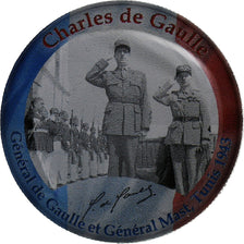 Francja, Token, Charles de Gaulle, Général de Gaulle & Mast, Tunis, Nikiel