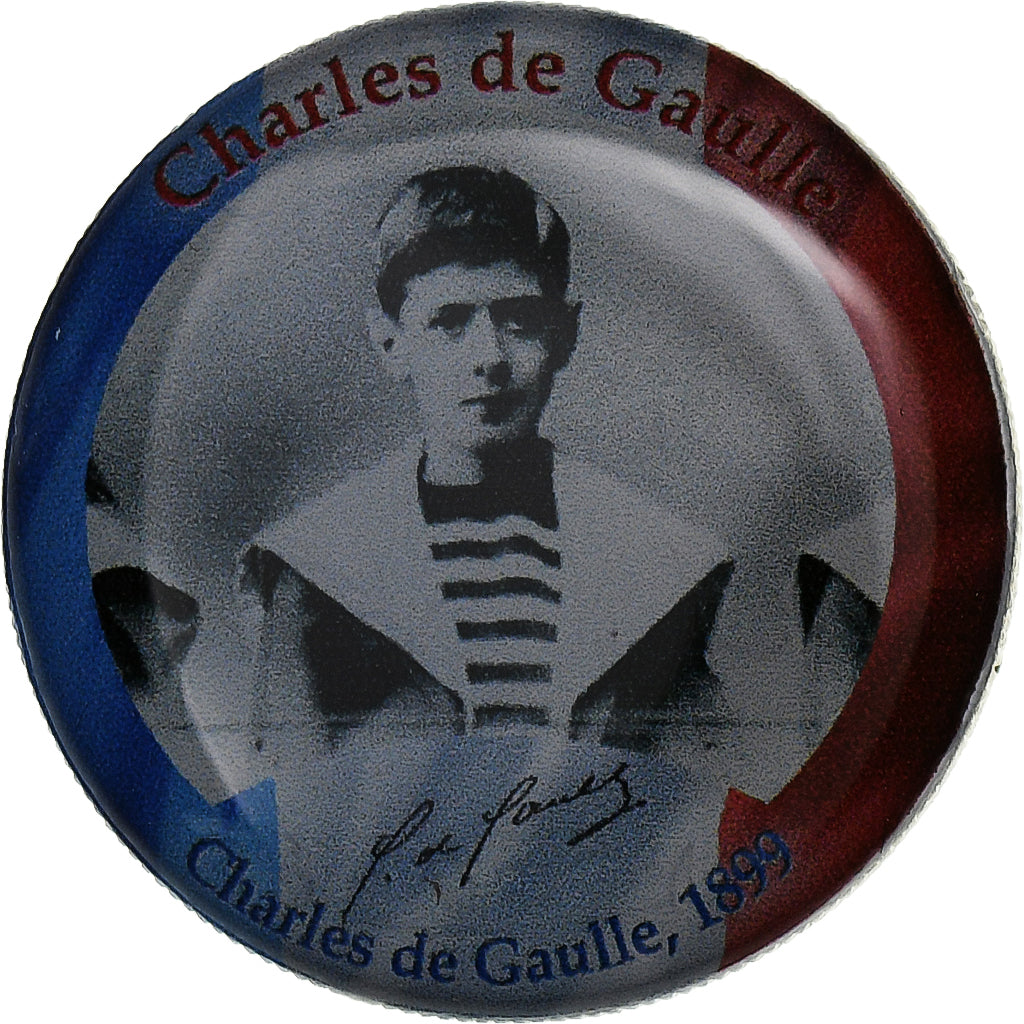 Frankreich, betaalpenning, Charles de Gaulle, 1899, Nickel, SS