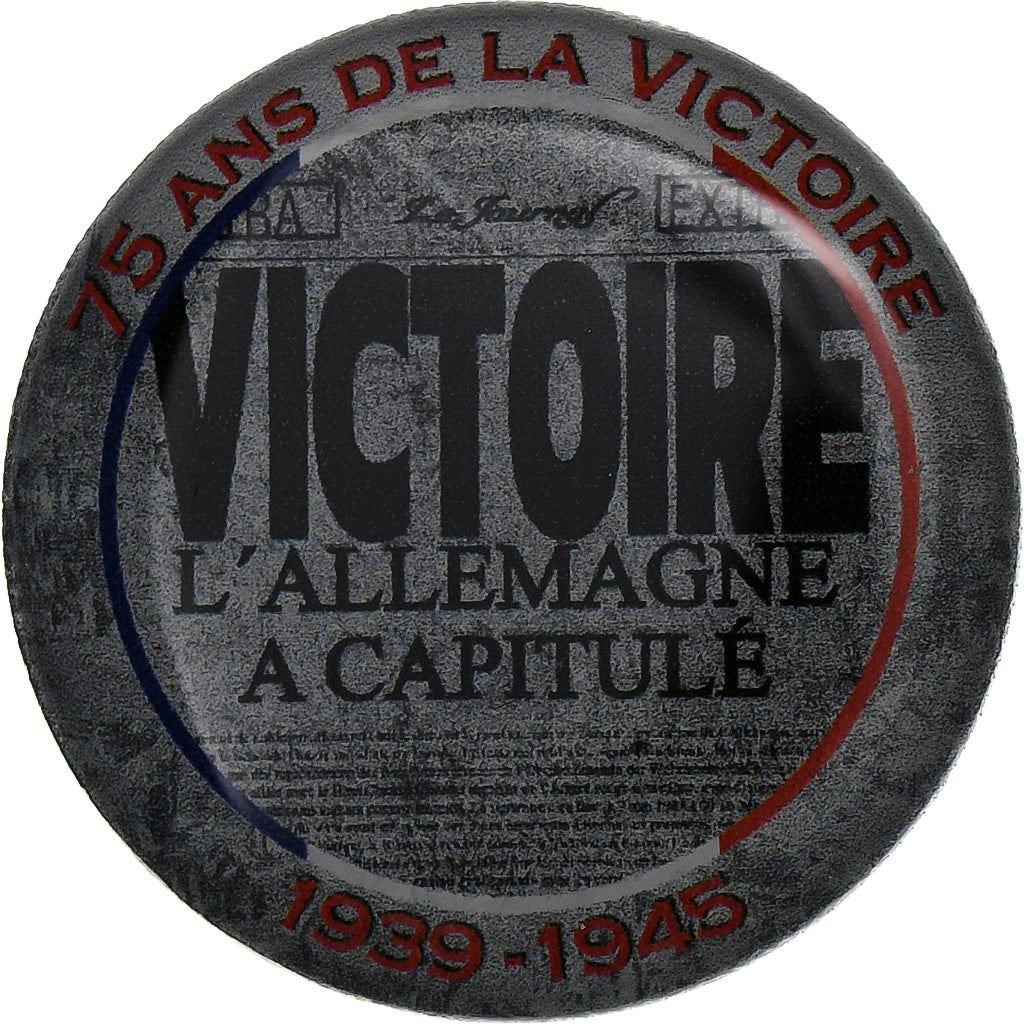 France, Token, 75 ans de la Victoire - Capitulation de l'Allemagne, Nickel
