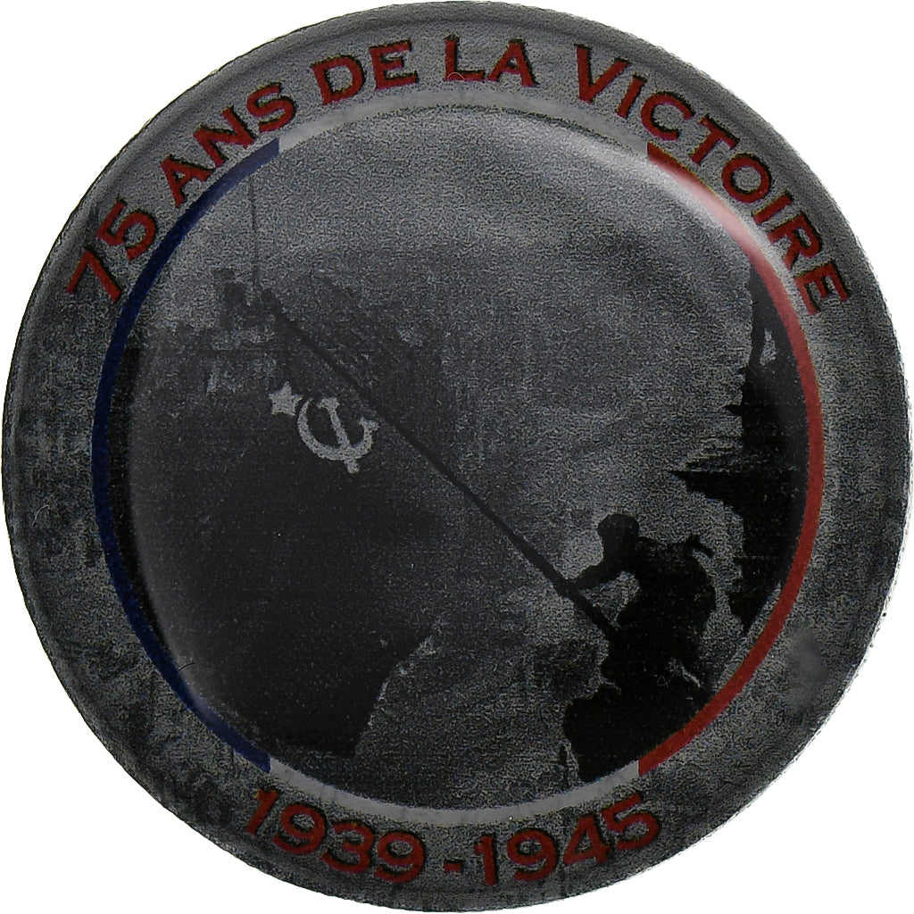 France, Token, 75 ans de la Victoire - Le Drapeau Rouge sur le Reichstag