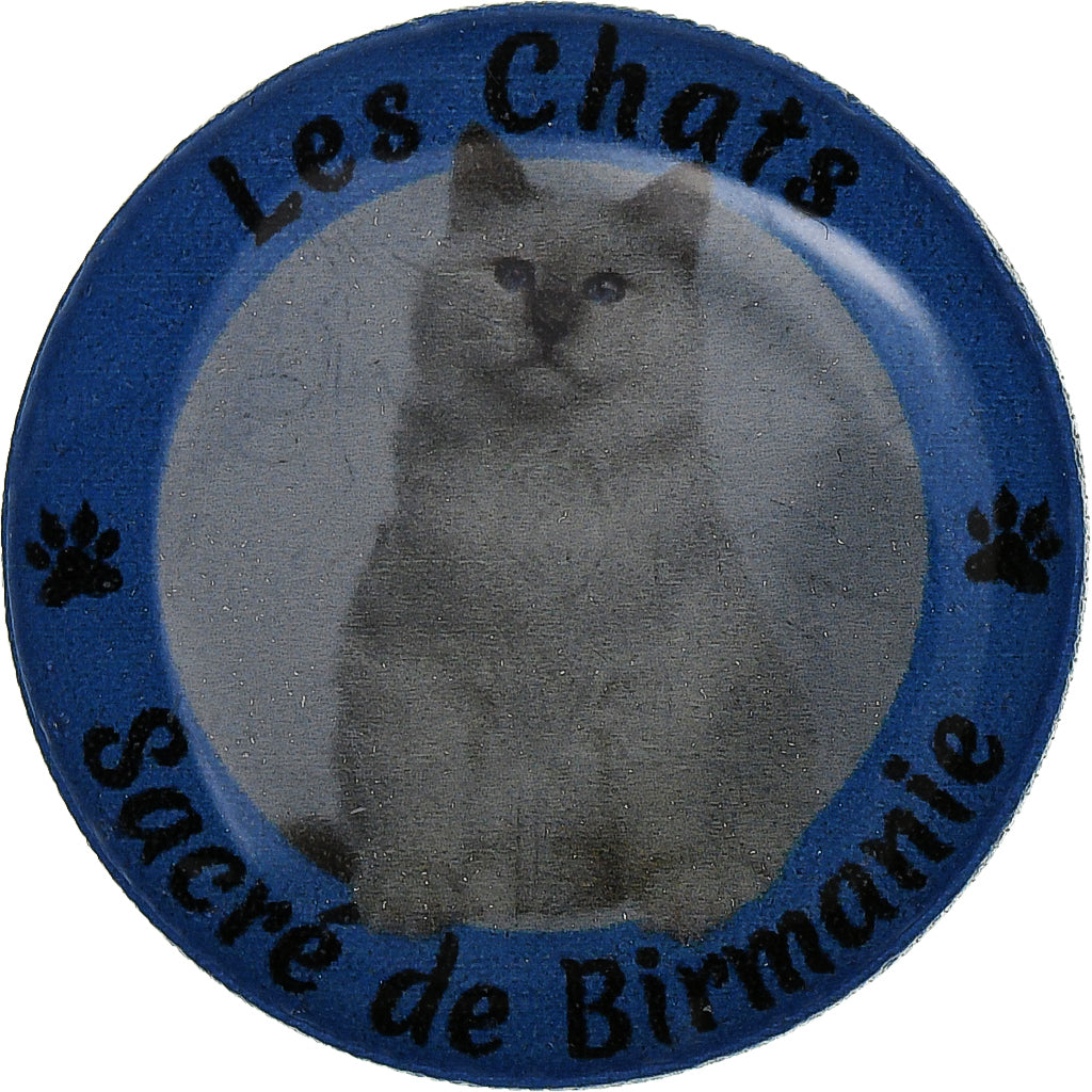 France, Token, Les Chats - Sacré de Birmanie, Nickel, EF(40-45)