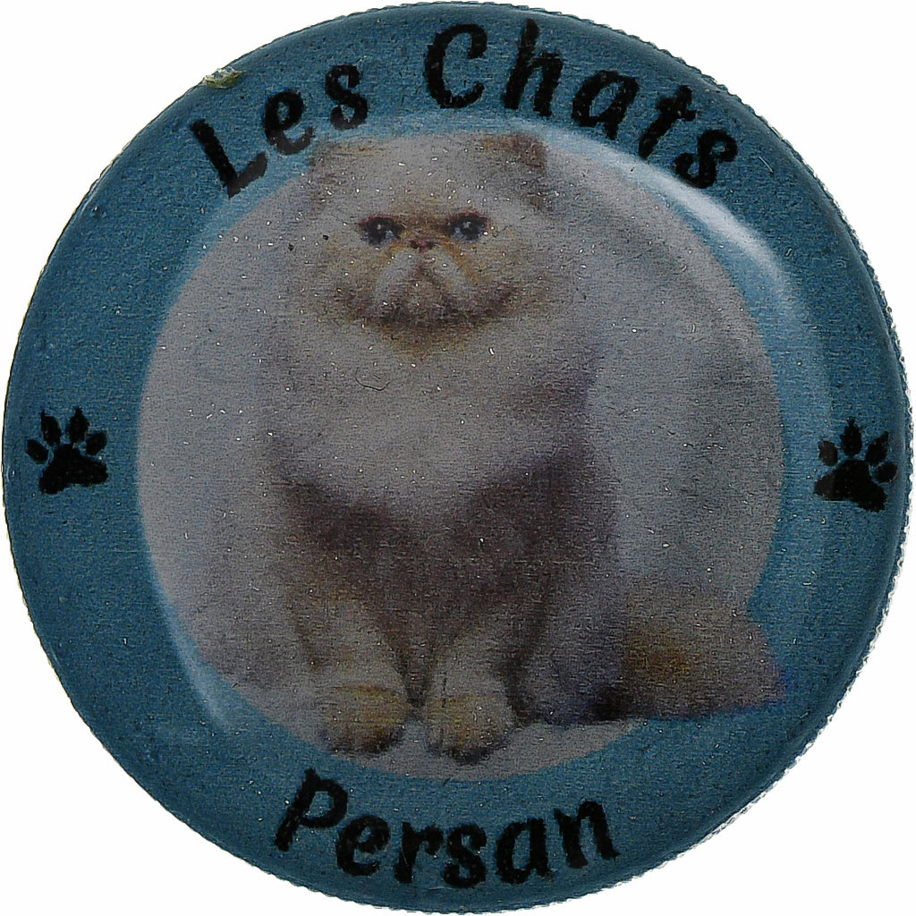 France, Token, Les Chats - Persan, Nickel, EF(40-45)