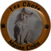 France, Token, Les Chats - Maine Coon, Nickel, EF(40-45)