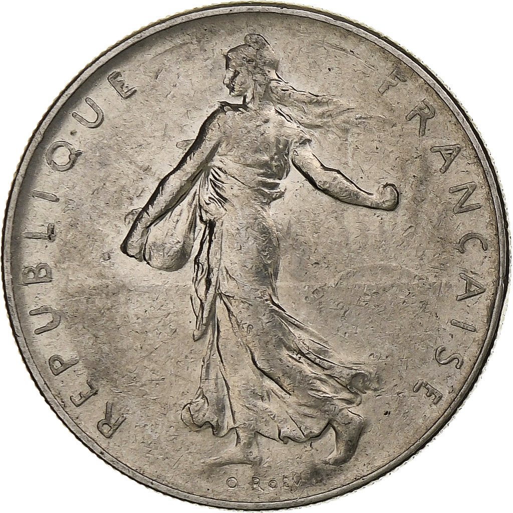 France, Jeton, Fables de La Fontaine, Le lièvre & la tortue, Nickel, TTB