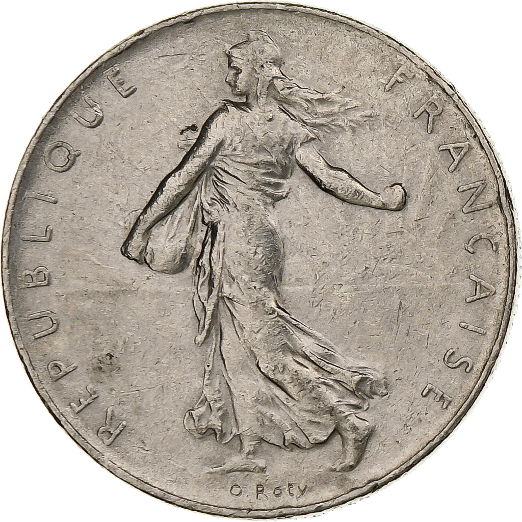 France, Jeton, Fables de La Fontaine, La Grenouille & le Boeuf, Nickel, TTB