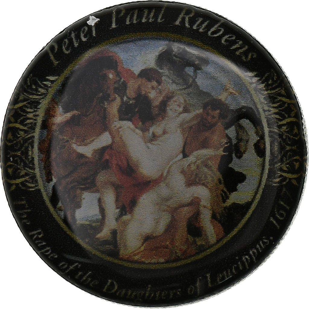 Frankreich, betaalpenning, Rubens, The Rape of the Daughters of Leucippus