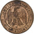 Frankreich, Napoleon III, 10 Centimes, 1853, Lille, Bronze, VZ, Gadoury:248