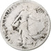 France, 50 Centimes, Semeuse, 1909, Paris, Silver, VF(30-35), Gadoury:420