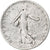 France, 50 Centimes, Semeuse, 1918, Paris, Silver, EF(40-45), Gadoury:420