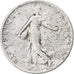 France, 50 Centimes, Semeuse, 1918, Paris, Silver, EF(40-45), Gadoury:420