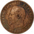 Francia, Napoleon III, 2 Centimes, 1856, Rouen, Bronzo, MB+, Gadoury:103