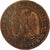 Francia, Napoleon III, 2 Centimes, 1856, Rouen, Bronce, BC+, Gadoury:103