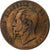 Itália, Vittorio Emanuele II, 10 Centesimi, 1866, Heaton, Cobre, VF(20-25)