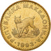 Mazedonien, 5 Denari, 1993, Messing, UNZ+, KM:4