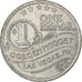 United States, Golden Nugget, Casino Token, EF(40-45), Copper-nickel