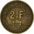 Mónaco, Louis II, 2 Francs, 1924, Poissy, Cobre-Alumínio, EF(40-45)