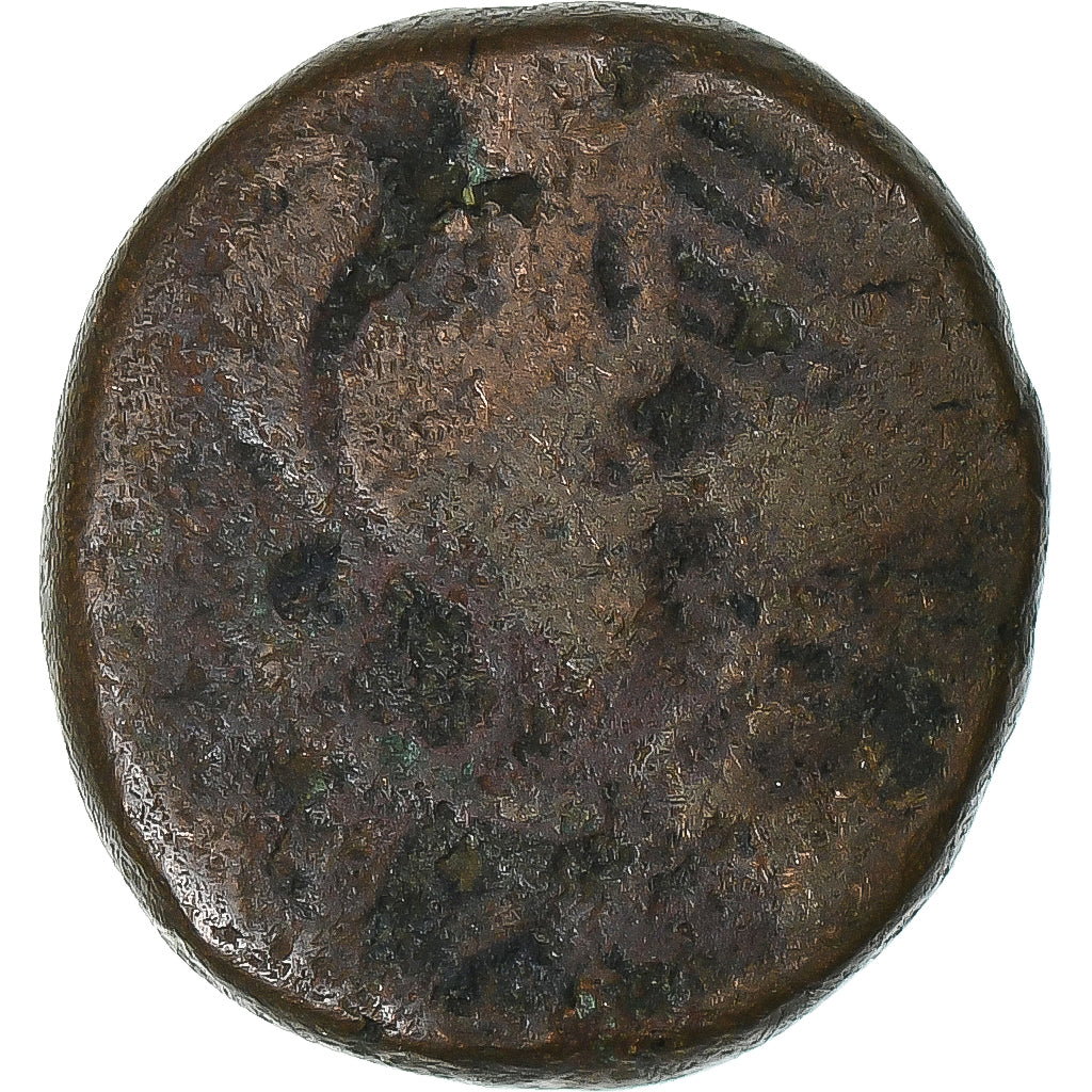 India francese, Doudou, (1836), Pondicherry, Coq, Bronzo, B+