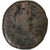 French India, Doudou, (1836), Pondicherry, Coq, Bronze, F(12-15)