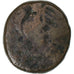 Índia Francesa, Doudou, (1836), Pondicherry, Coq, Bronze, F(12-15)