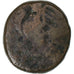 India francese, Doudou, (1836), Pondicherry, Coq, Bronzo, B+