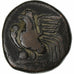 French India, Doudou, (1836), Pondicherry, Coq, Bronze, VF(30-35)