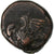 French India, Doudou, (1836), Pondicherry, Coq, Bronze, VF(30-35)