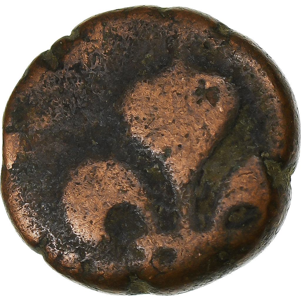 French India, Louis XV, Doudou, n.d. (1715-1774), Pondicherry, Bronze, F(12-15)