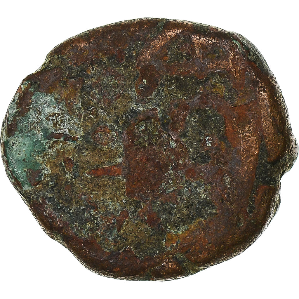 French India, Louis XV, Doudou, n.d. (1715-1774), Pondicherry, Bronze, VF(20-25)