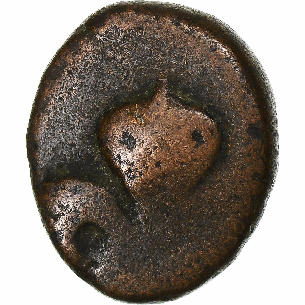 Indie Francuskie, Louis XV, Doudou, n.d. (1715-1774), Pondicherry, Brązowy