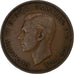 Great Britain, George VI, Penny, 1945, London, Bronze, VF(30-35)