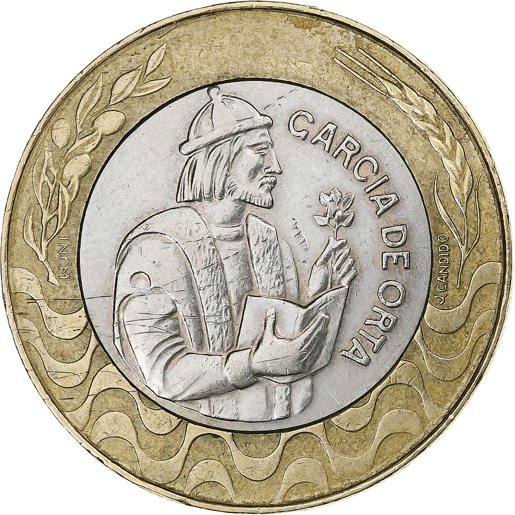 Portugal, 200 Escudos, 1997, Lisbon, Bi-Metallic, AU(55-58), KM:655