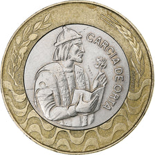 Portugal, 200 Escudos, 1997, Lisbon, Bi-Metallic, AU(55-58), KM:655
