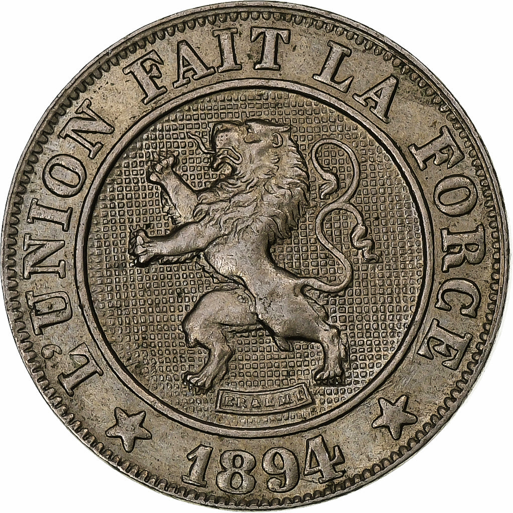 Belgique, Leopold I, 10 Centimes, 1894, Bruxelles, Cupro-nickel, SUP, KM:42