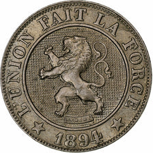 Belgique, Leopold I, 10 Centimes, 1894, Bruxelles, Cupro-nickel, SUP, KM:42