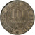 Belgia, Leopold I, 10 Centimes, 1894, Brussels, Miedź-Nikiel, AU(55-58), KM:42