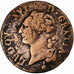 França, Louis XVI, Sol, 1791, Metz, 2nd semestre, Cobre, VF(30-35), Gadoury:350