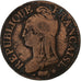 Frankrijk, 5 Centimes, Dupré, AN 5, Paris, Bronzen, FR, Gadoury:126