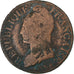 France, 5 Centimes, Dupré, AN 8, Strasbourg, Bronze, F(12-15), Gadoury:126a