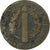 Francia, Louis XVI, 2 Sols, 1792 / AN 4, Lille, Métal de cloche, BC+