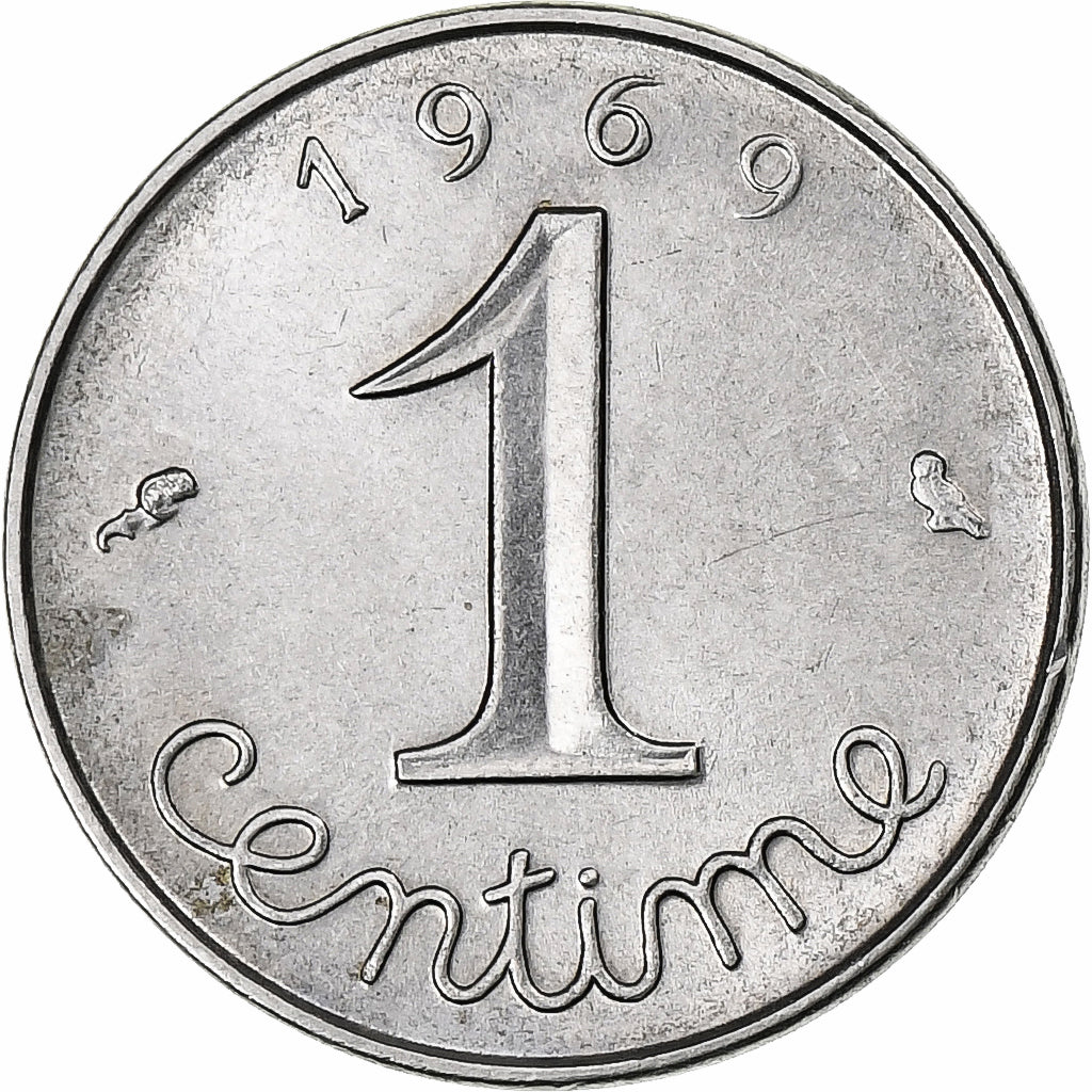 France, 1 Centime, Épi, 1969, Paris, Neuf 