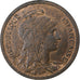 France, 2 Centimes, Dupuis, 1899, Paris, Bronze, AU(55-58), Gadoury:107, KM:841