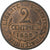 Frankreich, 2 Centimes, Dupuis, 1899, Paris, Bronze, VZ, Gadoury:107, KM:841