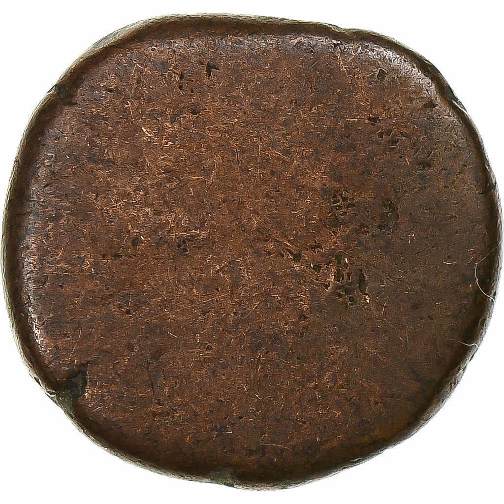 India francese, Louis XV, Doudou, n.d. (1715-1774), Pondicherry, Bronzo, B