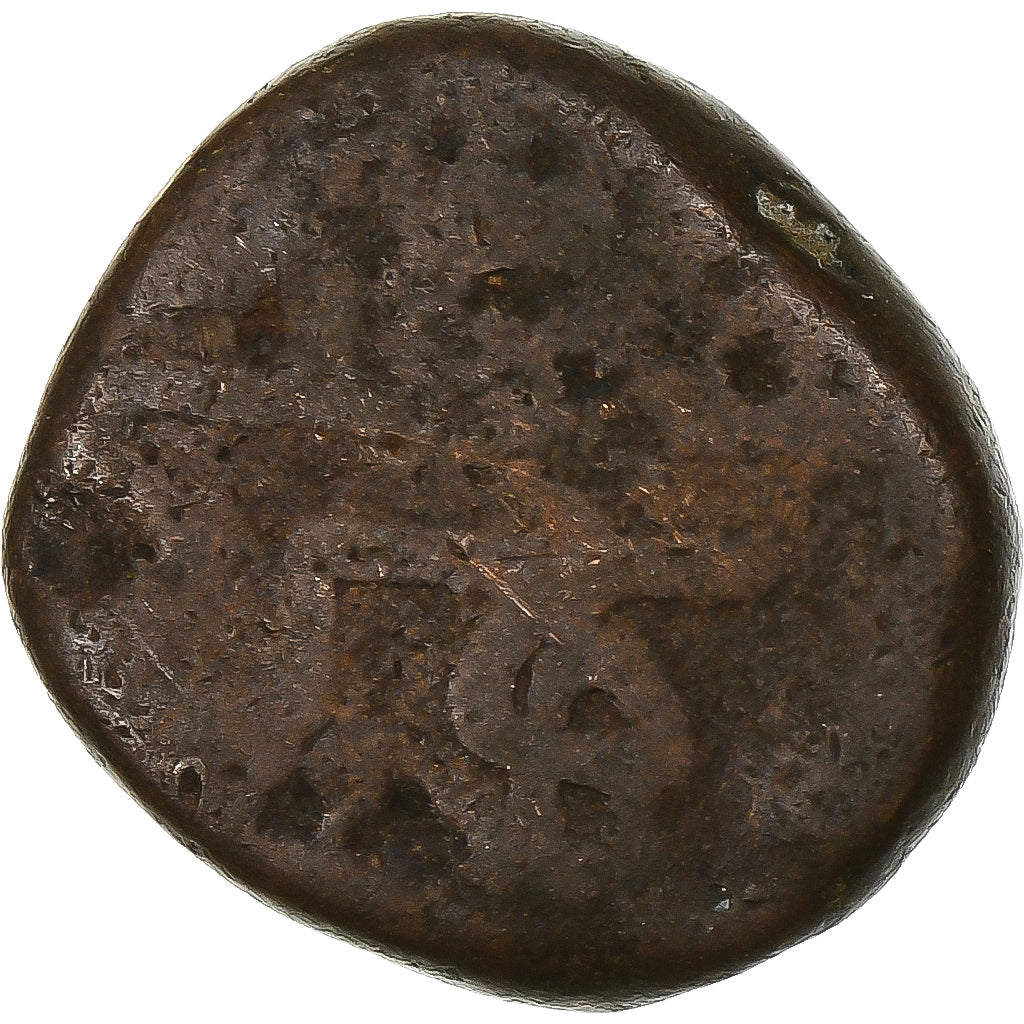 Indie Francuskie, Louis XV, Doudou, n.d. (1715-1774), Pondicherry, Brązowy