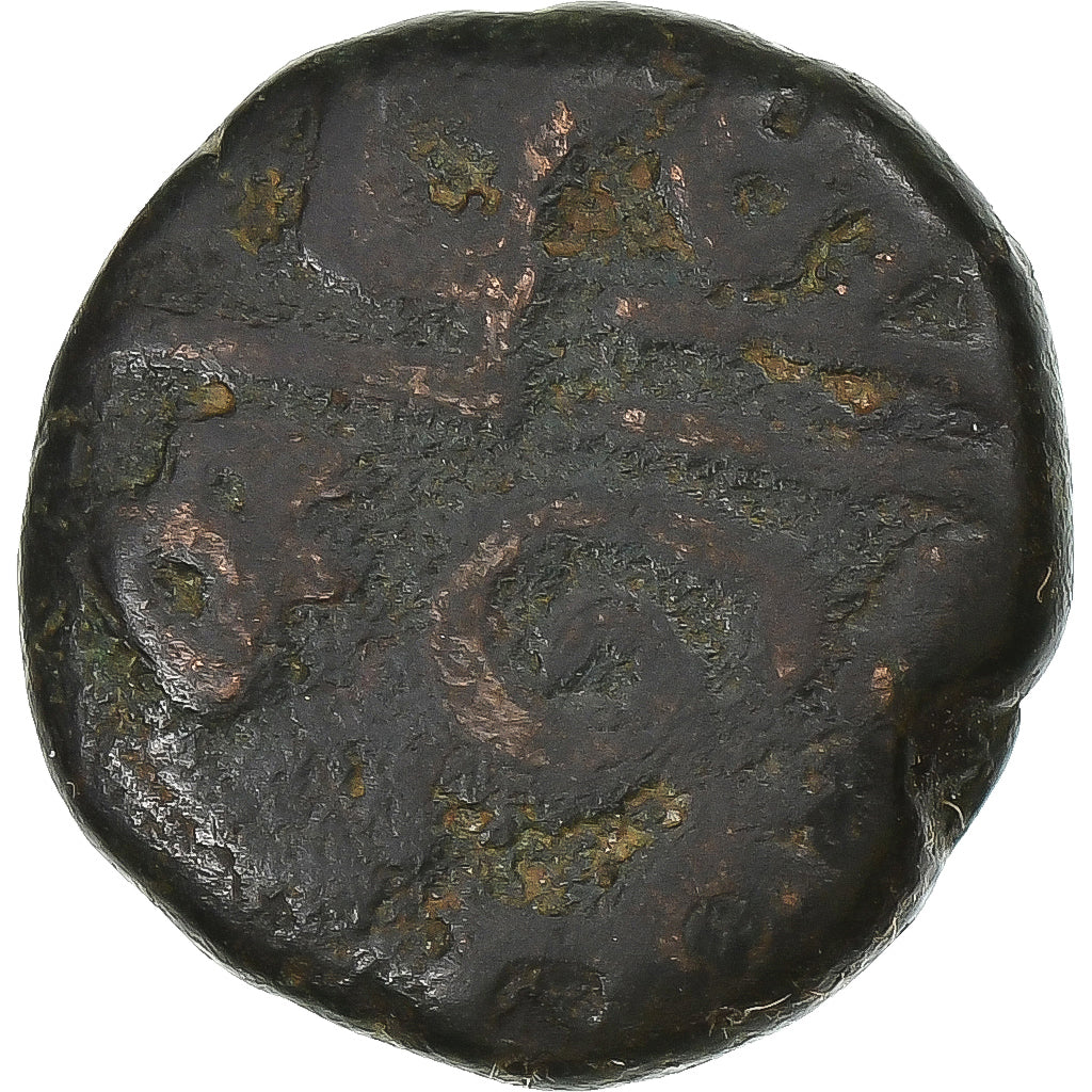 India francese, Louis XV, Doudou, n.d. (1715-1774), Pondicherry, Bronzo, MB